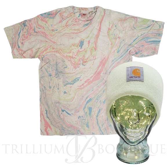 Levi's T-Shirt Uomo A Mezza Manica - Verde Acqua, Taglia M